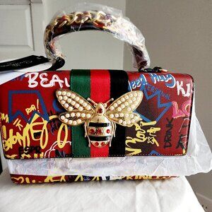 Red Grafiti Soulfina bag